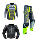 Dorosły MX Wulfsport 2023 LINEAR Motocross Koszula Spodnie Obrońca Kurtka ŻółtyZestaw #4