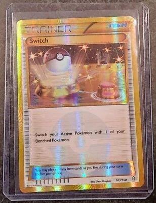 Pokémon TCG Switch Primal Clash 163/160 Holo Secret Rare NM/M 🔥 - Image 1 of 2