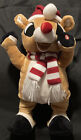GEMMY~*Rudolph the Red Nosed Reindeer*~Animated~Side Stepper~Musical~Dancing~15”