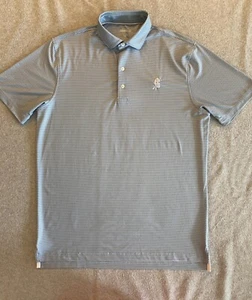 Johnnie-O Grey Golf Polo - Mens Medium - Picture 1 of 10