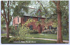 Postcard MA The Old Manse Concord Presbyterian Minister's House Und Back UNP I1
