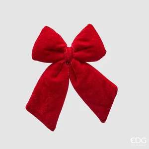 EDG Enzo De Gasperi Weihnachtsband Samt H 20 CM L 15 CM Burgunder - Bild 1 von 1