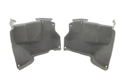 1993 Nissan 300ZX Z32 Vert Pair of Black Rear Trunk Trim Panels - Image 1 of 4