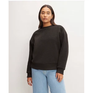 Everlane The ReNew Fleece Oversized Crew - Picture 1 of 9