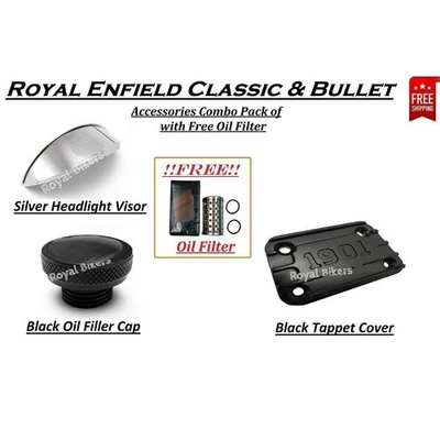 Royal Enfield Classic/Bullet 350 500 – Must Have 3 Pcs Combo Upgrade Kit | Fit - Изображение 1 из 4