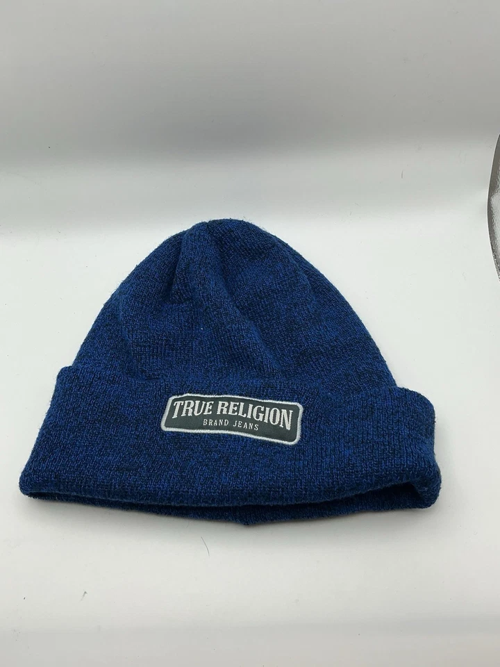 Gorra True Religion Tejida Toque Azul Adulto Talla 0121 Foto 1 de 4