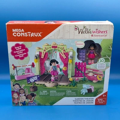 American Girl Mega Construx Wellie Wishers Garden Theater BRAND NEW & SEALED - Image 1 of 4