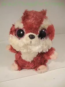 Aurora Stuffed Animal Toy Chewhoo Red Squirrel Big Eyes White Pink Feet PA-4296 - Picture 1 of 3