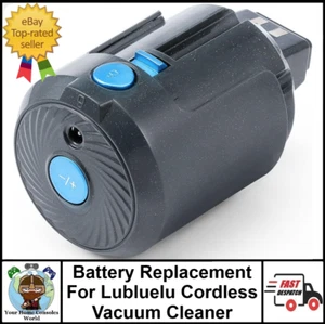 Repuesto de batería para aspiradora inalámbrica Lubluelu KB-H008 22,2V.