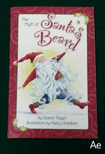 SIGNED Myth of Santa's Beard Sharon Thayer Marci Chambers 2004 Santa Christmas  - Picture 1 of 5