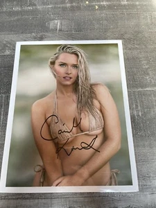 Actress Camille Kostek Signed 8x10 With COA - Picture 1 of 2