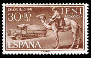 Scott # B57 - 1961 - ' Camel Rider & Truck '