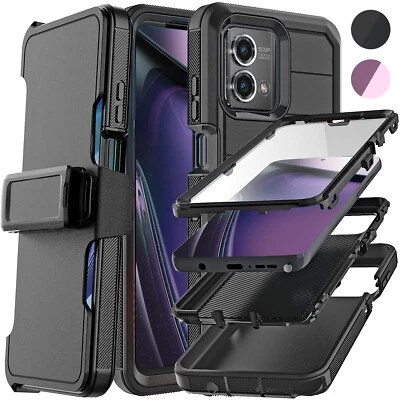 Motorola Moto G Stylus 4G 5G 2023 2022 Rugged Phone Case Cover Screen Protector - Image 1 of 4