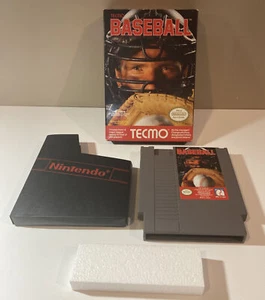 Tecmo Baseball (Nintendo, 1989) NES- Box/ CartTested Good Condition- No Manual!! - Picture 1 of 8