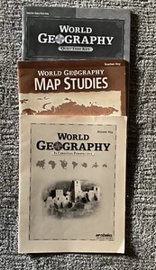 Abeka World Geography Teacher's Edition, Answer Keys - 2nd Ed - Picture 1 of 7