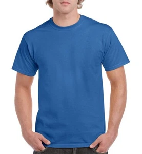 Gildan Men's Cotton Blend Short Sleeve Blank T Shirts Bulk Wholesale Lot 9 2XL - Picture 1 of 1