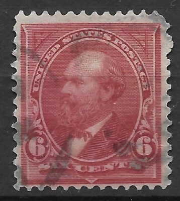 US 1898 Sc#282 USED 🔥GARFIELD - Image 1 of 2