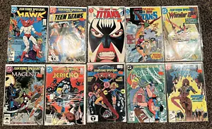 Teen Titans Spotlight Lot #2,6,7,10,12,17,19,21,30,80 DC Comics 1987 books VTG - Picture 1 of 4