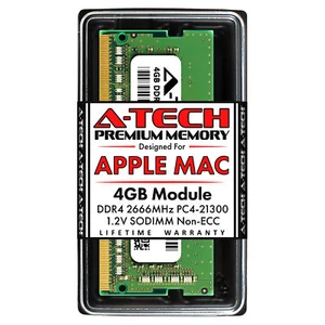 4GB DDR4 2666 2667 SODIMM Mac Memory RAM for APPLE iMac Late 2020 A2115 5K 27" - Picture 1 of 7