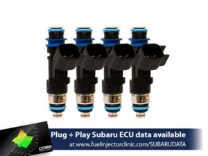 1000cc Fuel Injector Clinic Injector Set For Top-Feed Converted 04-06 STI High-Z - Picture 1 of 1