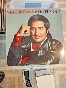 Neil Sedaka - Steppin' Out 1976 USA Orig. Vinyl LP tested plays - Picture 1 of 4