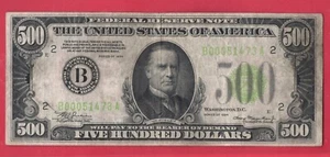 *** 1934 $500.00 FED RES NOTE - Picture 1 of 2