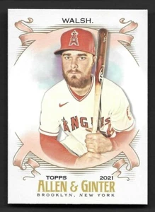2021 Topps Allen and Ginter #174 Jared Walsh Los Angeles Angels - Picture 1 of 1