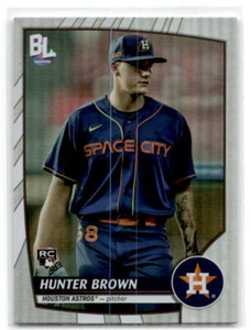 2023 Topps Big League #213 Hunter Brown Electric Orange NM - Picture 1 of 2