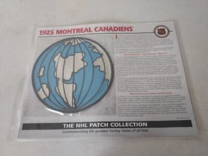 1925 Montreal Canadiens Patch NHL Collection Willabee & Ward 7" - Picture 1 of 3
