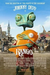 Rango Regular doppelseitiges Original Filmposter 27×40 cm - Bild 1 von 1