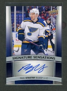 2015-16 Upper Deck Signature Sensations Autograph #SSPS Paul Stastny *17485