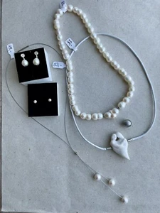 Konvolut Süßwasserperlen Schmuck  - Bild 1 von 12