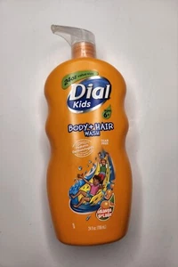 DIAL KIDS Body and Hair Wash Shampoo 24 oz Pump Bottle Orange Scent Tear Free - Picture 1 of 2