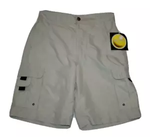 EXCEED Boy's Khaki Cargo 9" Shorts Flat Front Kids Size 12 # 2195 - Picture 1 of 3