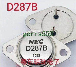 1 pcs New NEC gold-sealed transistor TO-3 triode D287B - Bild 1 von 2