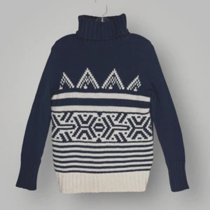 J. CREW FAIR ISLAND TURTLE NECK WINTER LONG SLEEVE SWEATER WOMEN'S SIZE SMALL - Picture 1 of 8