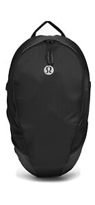 NWT Lululemon Beautiful Fast Free Backpack Black Great For So Many Activities!!