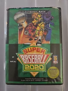 Super Baseball 2020 (Sega Genesis) Preowned - Picture 1 of 4