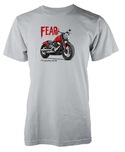 Unique Motorbike Fear F**k Everything And Ride Funny Novelty Tshirt Adult & Kids - Picture 1 of 20