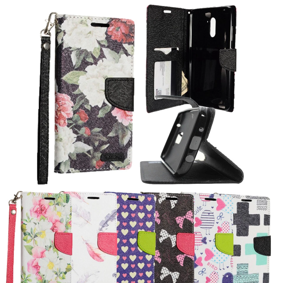 Estuche abatible estilo diario con cubierta con solapa magnética para ZTE Max Duo LTE Imperial Max Foto 1 de 1