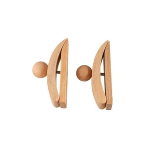 1 Stück Holz Wandteppich Wandhänger Quilt Display Halter Wandmontage Decke Clip - Bild 1 von 12