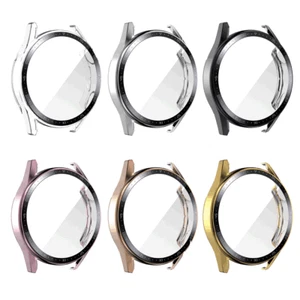 PC Case + Tempered Glass Film Screen Protector Cover For Huawei Watch GT3 46mm - Photo 1 sur 18