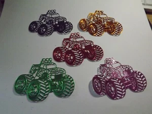 5 Die cuts Tattered Lace Monster TruckS in Quality Mirror Card C775,C776 - Picture 1 of 6