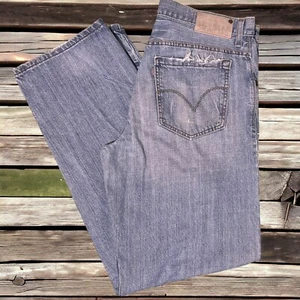 Jeans vintage Levis SilverTab blu denim uomo skater larghi etichetta:36x36 misura:36x35 - Foto 1 di 20