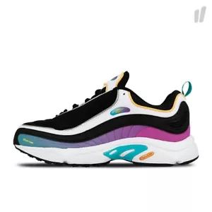 REEBOK DAYTONA DMX MU UNISEX (UK_7) nero/senza tempo acqua verde acqua NUOVO DI ZECCA - Foto 1 di 6