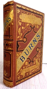 THE POETICAL WORKS OF ROBERT BURNS - Illustrated Routledge circa 1850's VG! - Picture 1 of 11