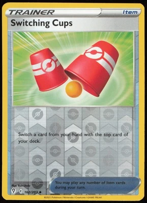 Switching Cups 162/203 SWSH07: Evolving Skies Reverse Holo - NM - Image 1 of 2