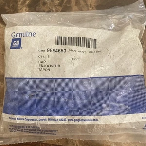 OEM GM Chevrolet Corvette Silver Center Cap 9594653 - Bild 1 von 3