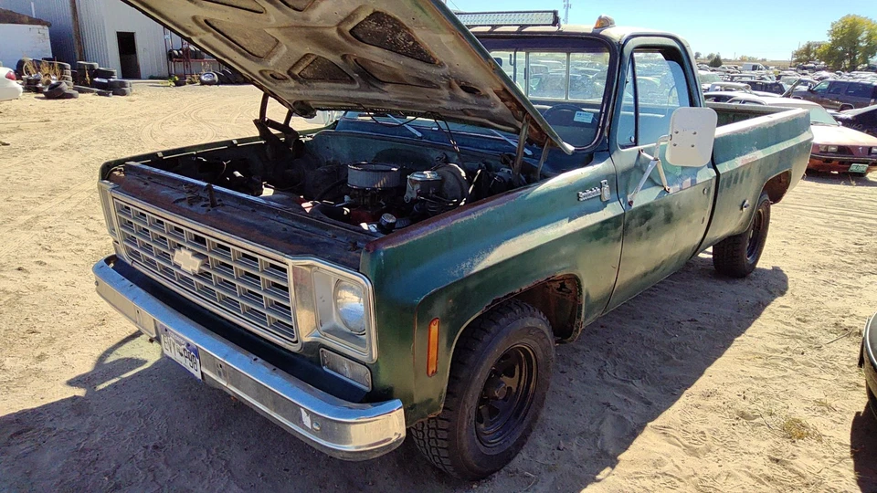 1976-1982 Silverado C10 driver conjunto coletor de escape esquerdo fabricante de equipamento original 5.7l 14067365 - Imagem 1 de 4