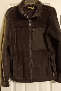 Mountain Hardwear Jacket Womens Brown Fleece Plush XL Full Zip - Picture 1 of 5